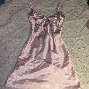 vintage satin slip dress